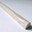12" x 0.75"  Marble Chair Rail Tile Trim in White