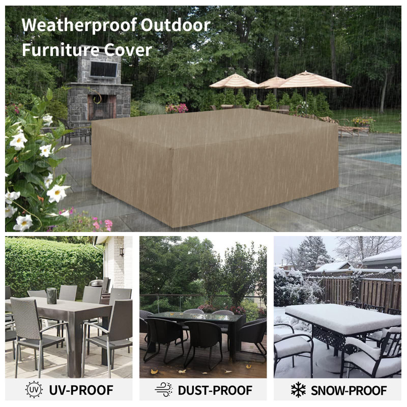 Camel Heavy Duty Waterproof Outdoor Furniture Cover