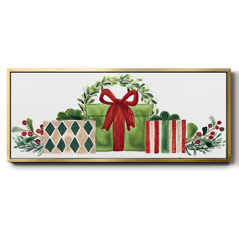 Woodland Holiday Collection - Toile avec cadre en D, H 20 po x l 50 po