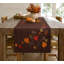Chemin de table automne brodé branches Dresden-23438190