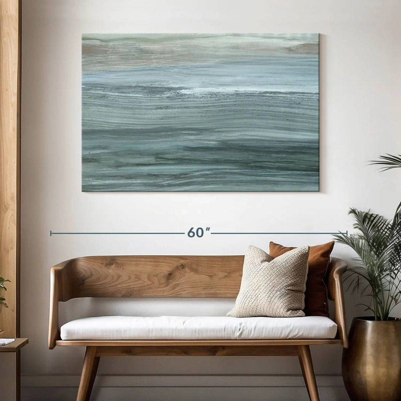 Avery Solemn Shoreline, 32" H x 48" W
