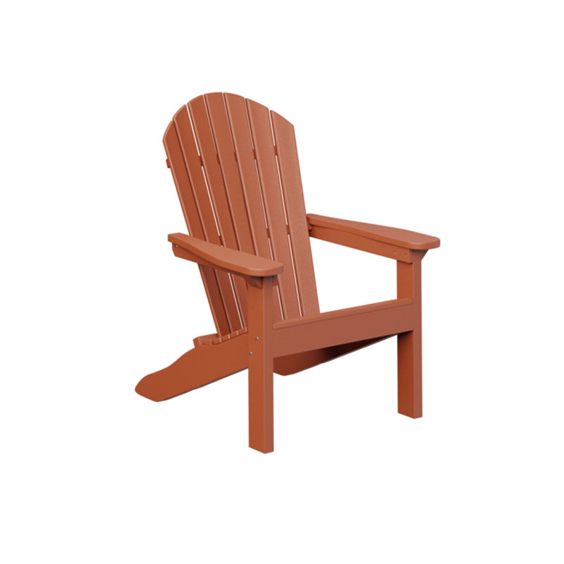 Berlin Gardens Kids Comfo Back Adirondack Chair, Mango Orange