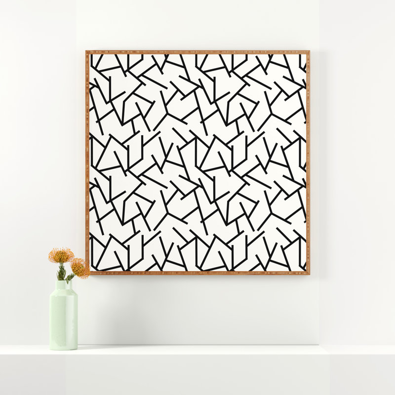 Haystack par Holli Zollinger - impression encadrée, H 30 po x l 30 po x p 1 po