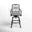 Tabouret de bar avec coussin Wiltshire-26205402-26205404-26205427