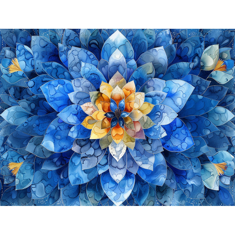Tapis de bain Floral, L 17 po x L 24 po