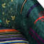 Angelice Multicoloured Patchwork Accent Tub Chair-539731985