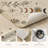 Sun Moon Non-Slip Washable Kitchen Mats