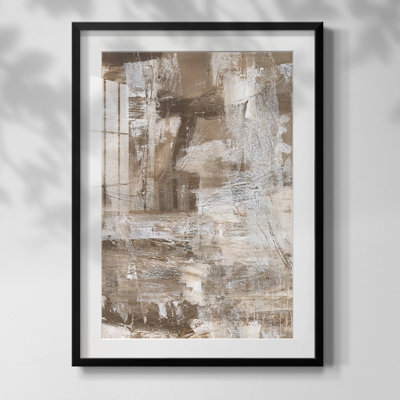 Bronzé II, reproduction encadrée de qualité supérieure - prête à être accrochée