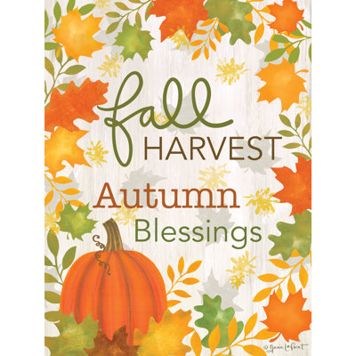 " Fall Harvest Autumn Blessings " by Annie LaPoint