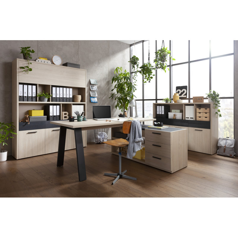Davinci L-Shaped Computer Desk