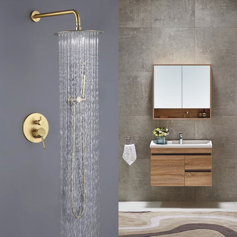 Complete Shower System with Rough in-Valve