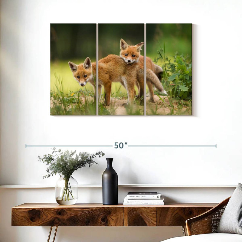 Brampt Fox Kits, 24" H x 38" W