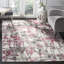 Tapis à motif abstrait gris / rose Strasser-37182326