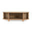 TABLE LATÉRALE DE RANGEMENT OVALE EN MDF