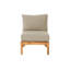 Huntington Teak Outdoor Armless Club Chair-210587386