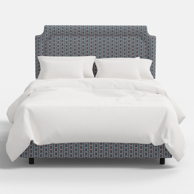 Hampton Bed In Delphine Slate, Full, Delphine Slate