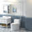 Space-Saving One-Piece Macerating Toilet with Hidden 600W Pump, Ideal for Basement System