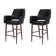 Design Garage Upholstered 26'' Counter Stool with Metal Frame | Wayfair