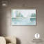 «Mirrored Aqua Dream I», art mural bleu sarcelle par -814925508-814925563