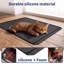 Tapis de litière en silicone de qualité alimentaire - Bac à litière pour chat imperméable et résistant à l'usure avec base antidérapante, doux pour les pattes, pour garder votre maison bien rangée-134546857