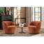 Fauteuil demi-tonneau pivotant Nen Boucle-2062154083