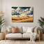 «Farm Farm», art mural en métal beige-635758151