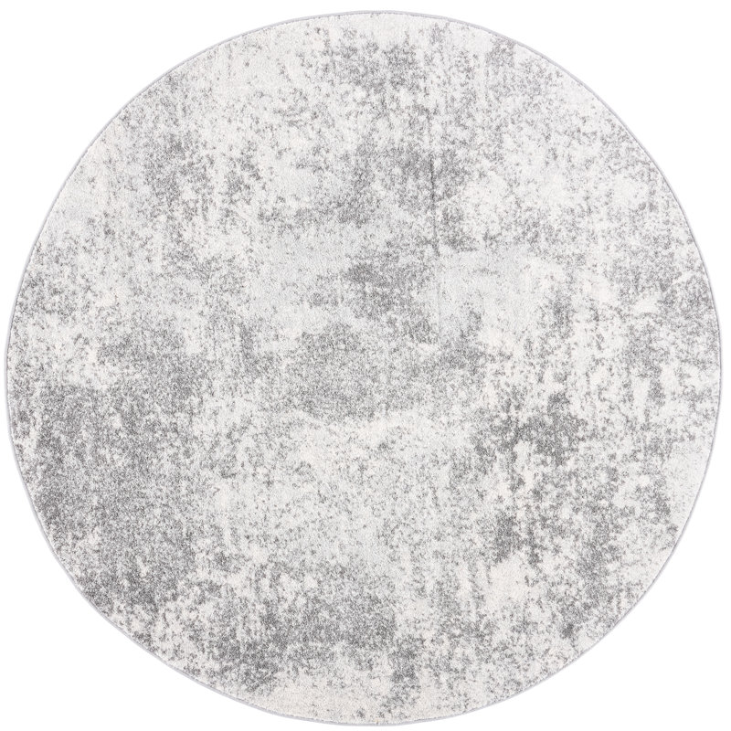 Jerilyn Abstract Area Rug, Round 201 cm