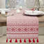 Chemin de table géométrique en coton 100% Jayapura-1015258829