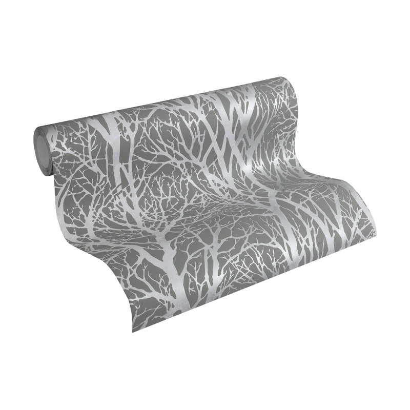 Rouleau de papier peint L 33 pi x l 20,9 po, Gris