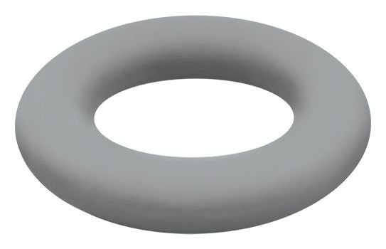 Gray Round Rubber Replacement Ring for Floor Stop