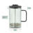 Adhoc Impact French Press Coffee Maker In Grey Glass 33oz-116098835