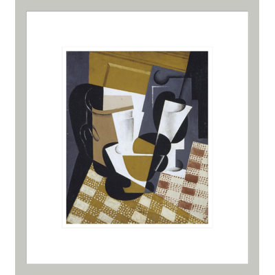 Broc et verre par Juan Gris