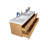Drason Double Bathroom Vanity with Top-1219089389
