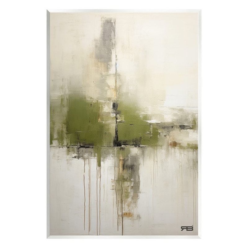 «Modern Paint Drip Horizon» par RB, H 15 po x l 10 po