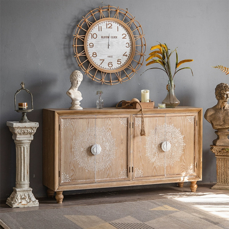 Buffet Retro, H 33,86 po x l 29,53 po x P 13,78 po
