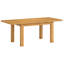 Dover Extendable Oak Rectangular Dining Table-33399092
