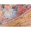 Tapis abstrait gris / orange Frodsham-19990150