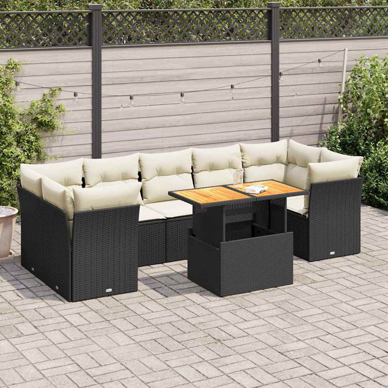 Ensemble de canapé de jardin Vidaxl