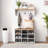 Versatile Coat Rack And Shoe Bench Set For Organized Entryways And Mudrooms