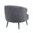 Luxury Living Room Furniture 1pc Accent Chair Upholstery, High-Density Foam Seat Cushions-1949341573