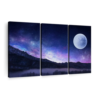 «Mauve nuit», art mural