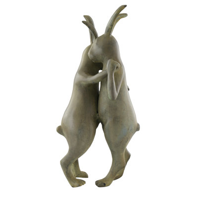 Rabbit Metal Garden Statue