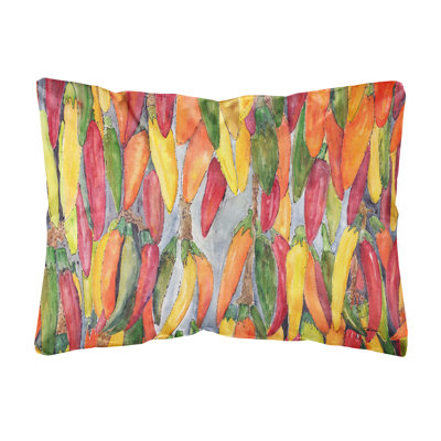 Coussin intérieur/extérieur à poivrons hot