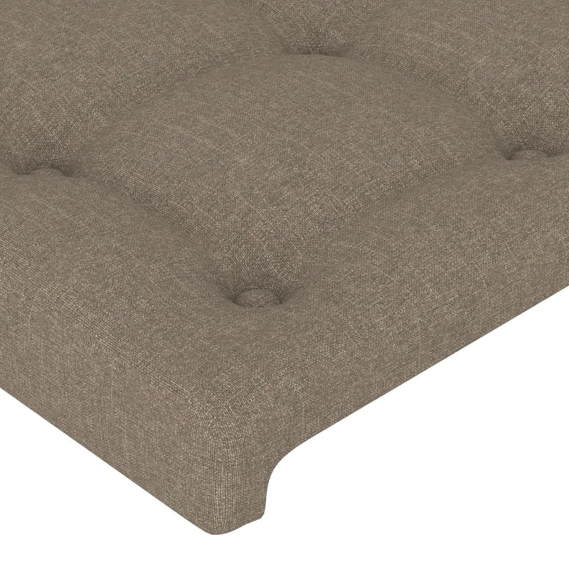 Headboard, 128cm H x 93cm W x 23cm D, Taupe
