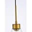 Luminaire suspendu conique à 1 lumière Okelly-1350956796