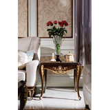 Solid Wood End Table