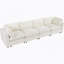 133.5" Modular Sofa With Storage, USB/Wireless Charging & Bluetooth Speaker