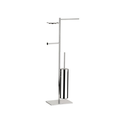 Ensemble de brosse de toilette sur pied 31,5 po Iceberg