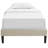 Tessie Bed Frame with Squared Tapered Legs-1068867930-1066055957