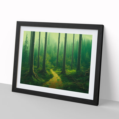 King Summer Forest - Single Picture Frame Print